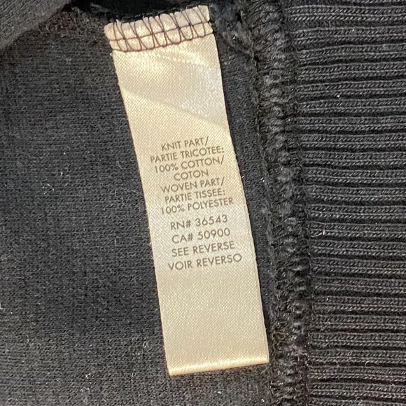 Calvin Klein Dark Blue Knit Full Zip Mock Neck Pockets Jacket Men's Size M - Picture 9 of 10